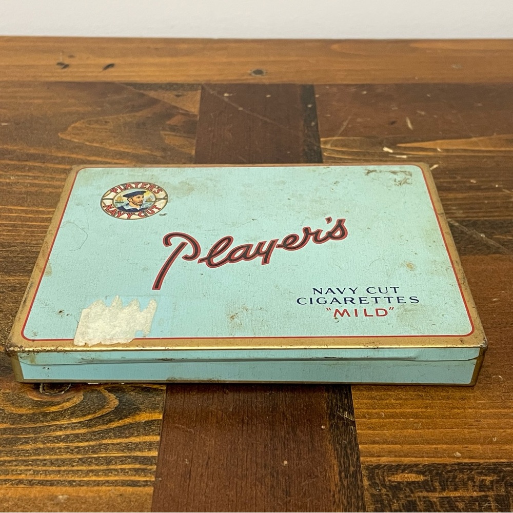 Vintage Player’s Cigarettes Tin